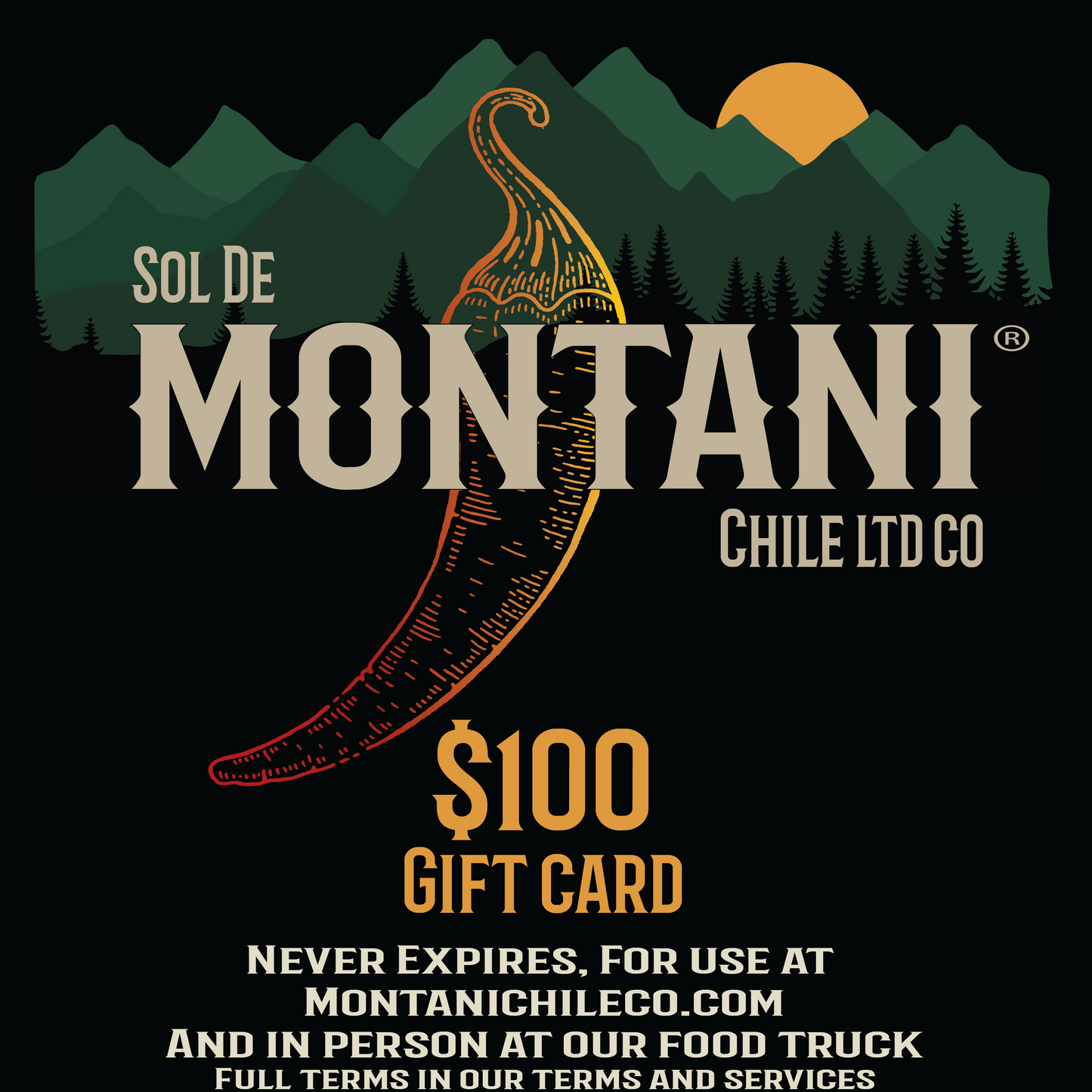 Montani Chile Co Gift Cards