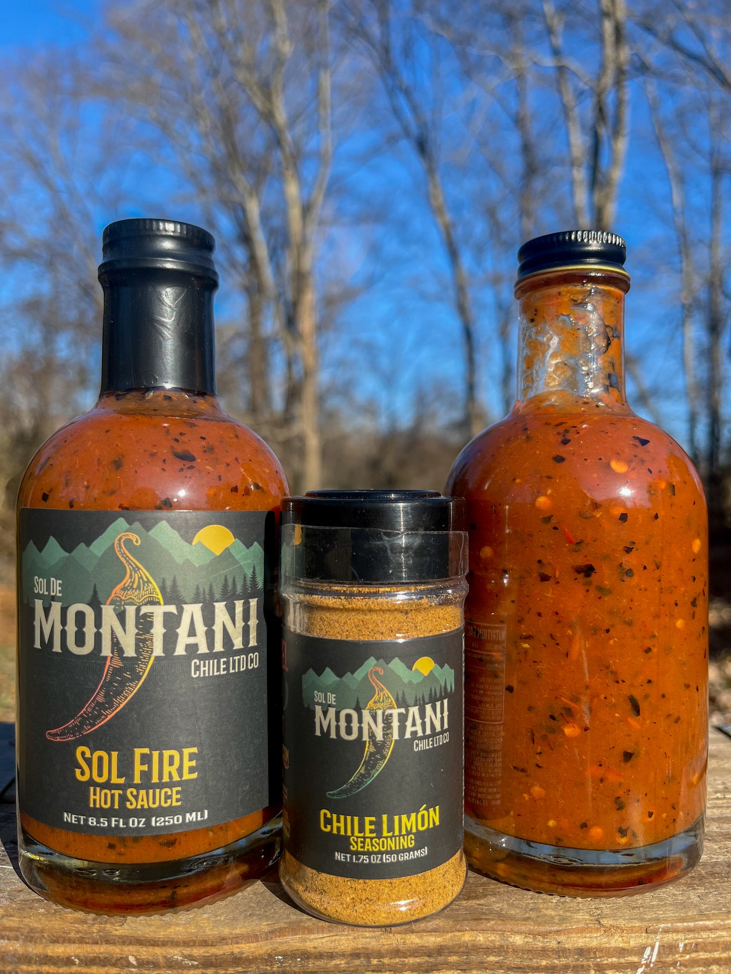 Big Bottle, Small Seasoning & A Bottle of Picante Flakes | Bundle Set